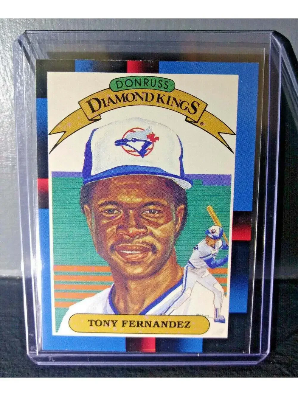1988 Tony Fernandez Donruss Diamond Kings #12 Baseball Card